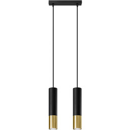 SOLLUX lighting Loopez 3L Lampa sufitowa wisząca, cylindryczny
