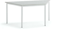 Stół SONITUS TRAPETS, 1600x800x720 mm, laminat HPL szary,