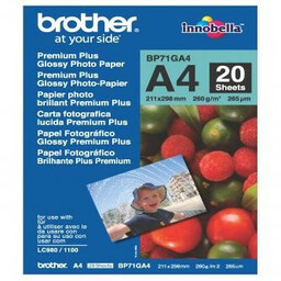 Brother Photo Paper Glossy BP71GA4, 260 g/m2, A4,
