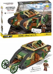 Cobi 2993 Czołg Mark I Male no C.19
