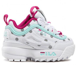 Buty dziecięce Fila 101107780Q DISRUPTOR F INF Białe