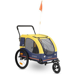 HAFENBANDE Przyczepka Rowerowa Jogger dla Psa Cabby L