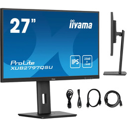 Monitor iiyama ProLite XUB2797QSU-B2 27" IPS WQHD LED