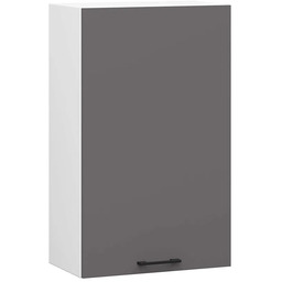 Edinos Szara minimalistyczna górna szafka do kuchni N9-B62