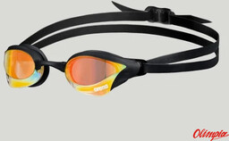 Arena Okulary pływackie Cobra Core Swipe Mirror Yellow