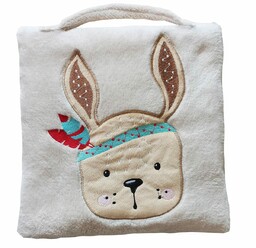 Domarex Koc poduszka 2w1 75x100 Bunny Tipi