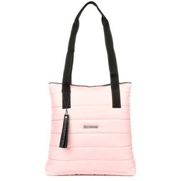 Shopperka pikowana BELTIMORE różowa W90
