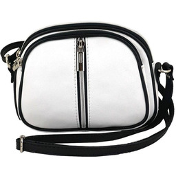 Listonoszka damska skórzana - Barberini''s - Biała