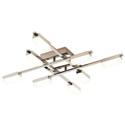 Lindby - Mally 8 LED Lampa Sufitowa Chrome