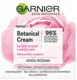 Garnier Skin Naturals Botanical Nawilżający krem z wodą