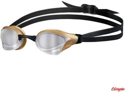 Arena Okulary pływackie Cobra Core Swipe Mirror Silver-Gold