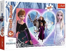 Trefl Puzzle Radosne chwile Frozen 160 elementów