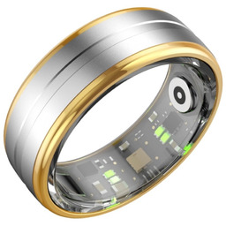 Smart Ring RUBICON R6 Gold/Silver SIZE-10(US) SMARUB325