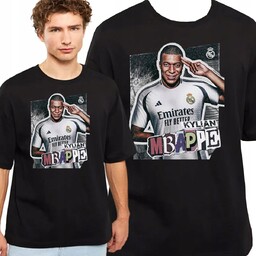 Koszulka Kylian Mbappe Real Madryt Francja Prezent Bawełna