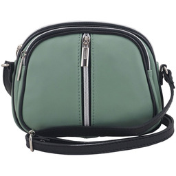 Listonoszka damska skórzana - Barberini''s - Zielona