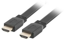 Kabel HDMI 2.0, 4K, płaski, długość 0.5m
