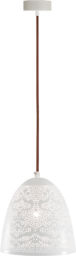 Candellux BENE 31-70340 lampa wisząca stożek ażurowy biały