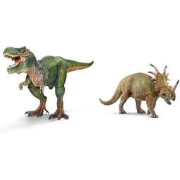 Schleich 14525 - Dinosaurs Tyrannosaurus rex & Styrakozaur