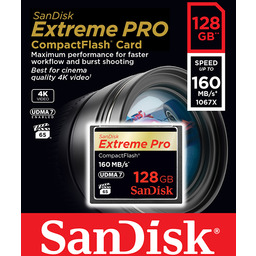 SanDisk SDCFXPS-128G-X46 - KARTA EXTREME PRO CF 128