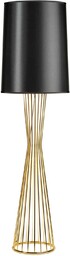 Lampa podłogowa FILO-1 Czarno-złota MF1235 - Step Into