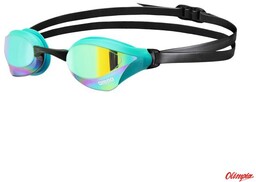 Arena Okulary pływackie Cobra Core Swipe Mirror Emerald-Peacock