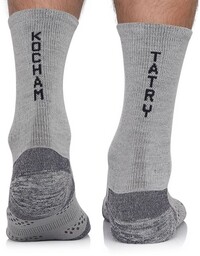 Todo Active Kocham Tatry - skarpety trekkingowe Black