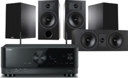 Yamaha RX-V4A (czarny) + Tesi 3 + 3