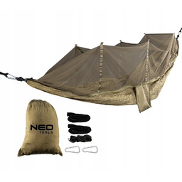 Hamak Z Moskitierą 330*140CM Do 200KG 63-123 Neo