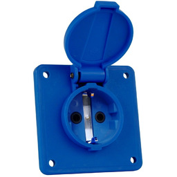 Gniazdo tablicowe jednofazowe Schuko 230V IP54 system niemiecki
