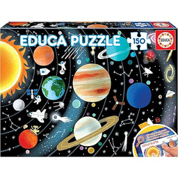 Educa - Układ Słoneczny Puzzle edukacyjne dla dzieci,
