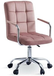 Krzesło biurowe obrotowe HARIS (DC-6096H) / Ciemny różowy