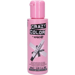 Crazy Color, toner odżywczy do włosów, Silver -