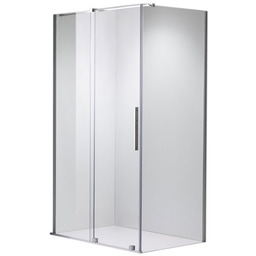 Kabina prysznicowa prostokątna drzwi rozsuwane narożna szkło 8