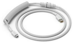 Glorious Race USB-A - USB-C 1,36m Biały Kabel