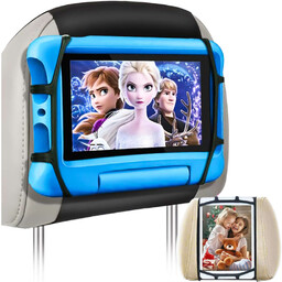 Uchwyt samochodowy na zagłówek auta samochodu mocny rzep