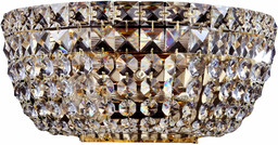 Basfor kinkiet kryształowy antyczne złoto DIA100-WL-02-G Maytoni