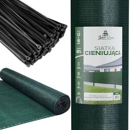 Siatka Cieniująca 62% Maskująca Na Ogrodzenie 1,2x10m +
