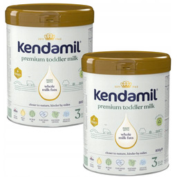 2x Mleko Kendamil 3 Bez Oleju Rybiego