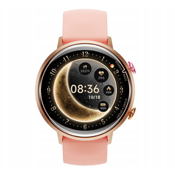 Rubicon RNCF29 różowy smartwatch Amoled z funkcją rozmowy
