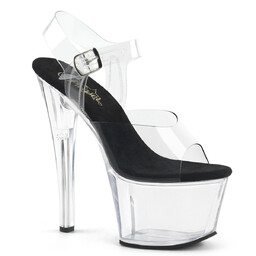 Pleaser Sky-308 Clr-Blk/Clr