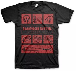 Koszulka Stranger Things Demogorgon Hunter Kit Czarna