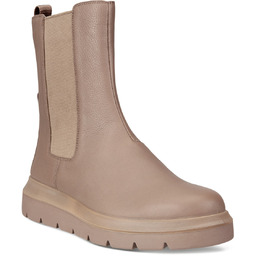 damskie skórzane sztyblety Chelsea ECCO Nouvelle, beżowy, EU