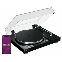 YAMAHA Gramofon MUSICCAST VINYL 500 Czarny, Manualny, Napęd