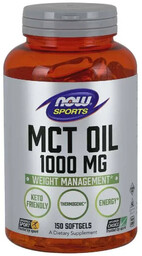 Now Foods Mct Oil 1000mg - 150 Kapsułek
