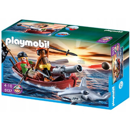 Playmobil Pirates 5137 Łódka piracka Łódź Piraci