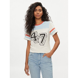 t-shirt donna wrangler 112350188 white