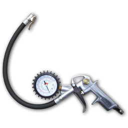 Pistolet do pompowania kół z manometrem Bradas STG01
