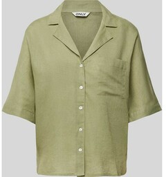 Bluzka koszulowa z listwą guzikową