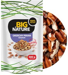 Orzechy Pecan kawałki 500g - BIG NATURE