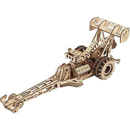 UGEARS Dragster Car Model Kit - Top Fuel